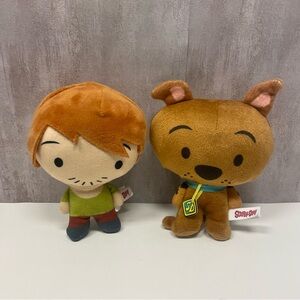 Scooby-Doo and Shaggy Chibi Plush Lot